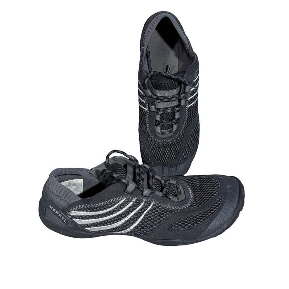 Merrell Pace Glove Women’s Size 7 US 38 EU Black Vibram Barefoot Minimalist Shoe - Picture 1 of 6